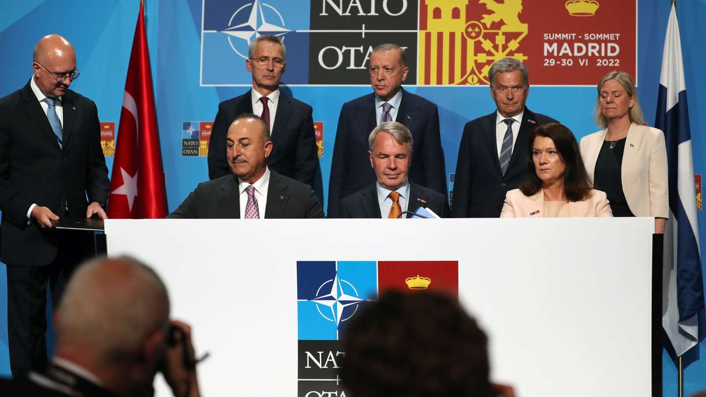 Turkiye, Sweden, Finland sign memorandum on Nordic countries' NATO bids