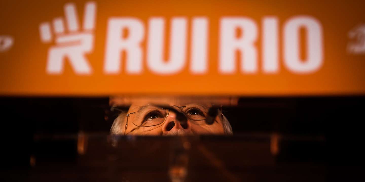 Porto, 22/10/2021 - cerimónia de recandidatura de Rui Rio à liderança do PSD (Rui Oliveira/Observador)