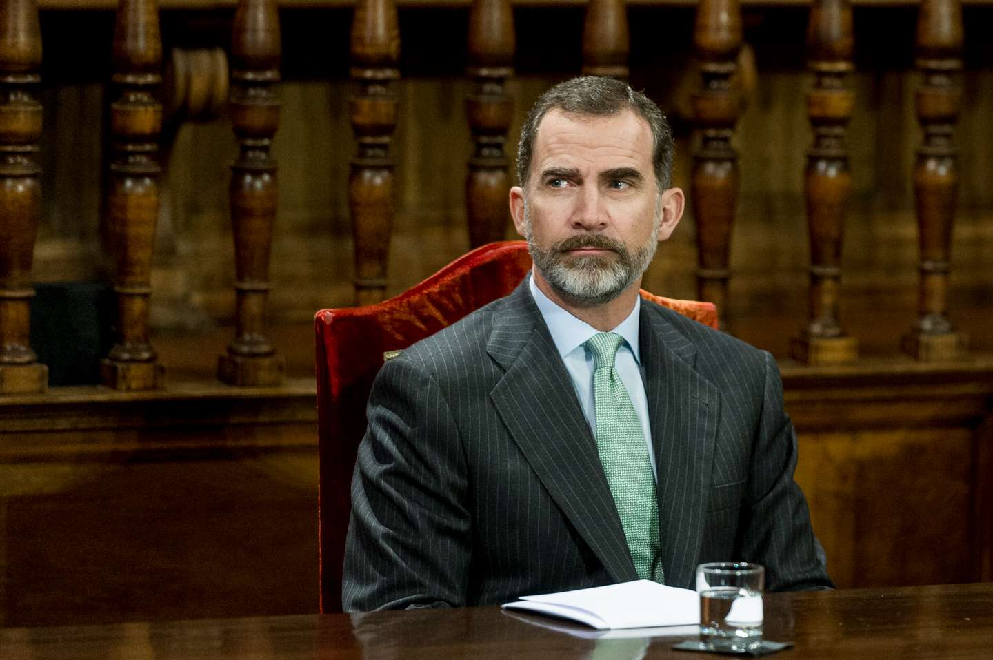 King Felipe Of Spain Delivers 'Derechos Humanos Rey de Espana' Award