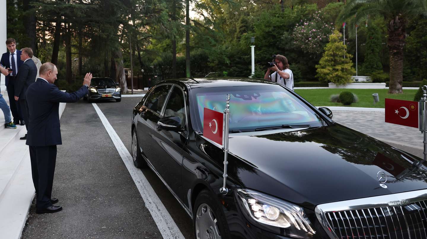 Recep Tayyip Erdogan - Vladimir Putin meeting in Sochi