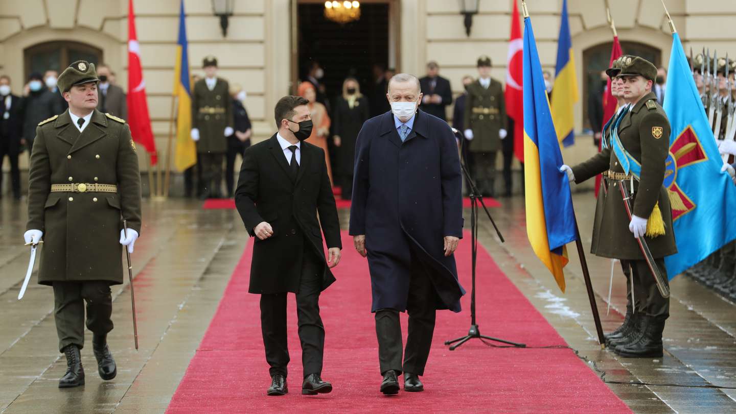 Turkish President Erdogan's Visit To Ukraine