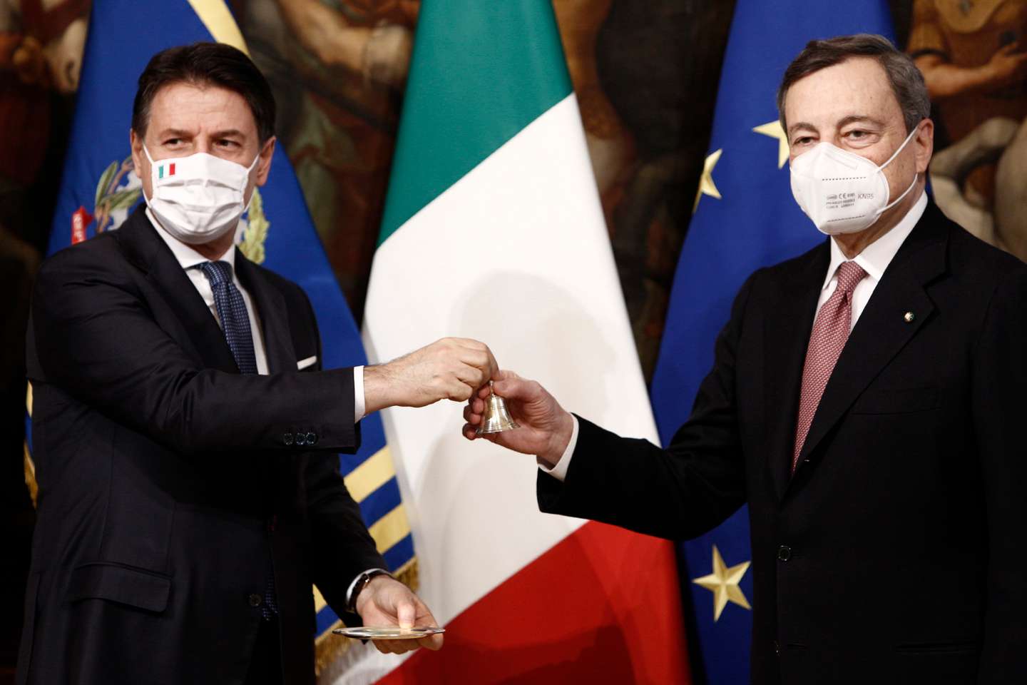Italy New Government ceremony of the bell and first Minister's cabinet