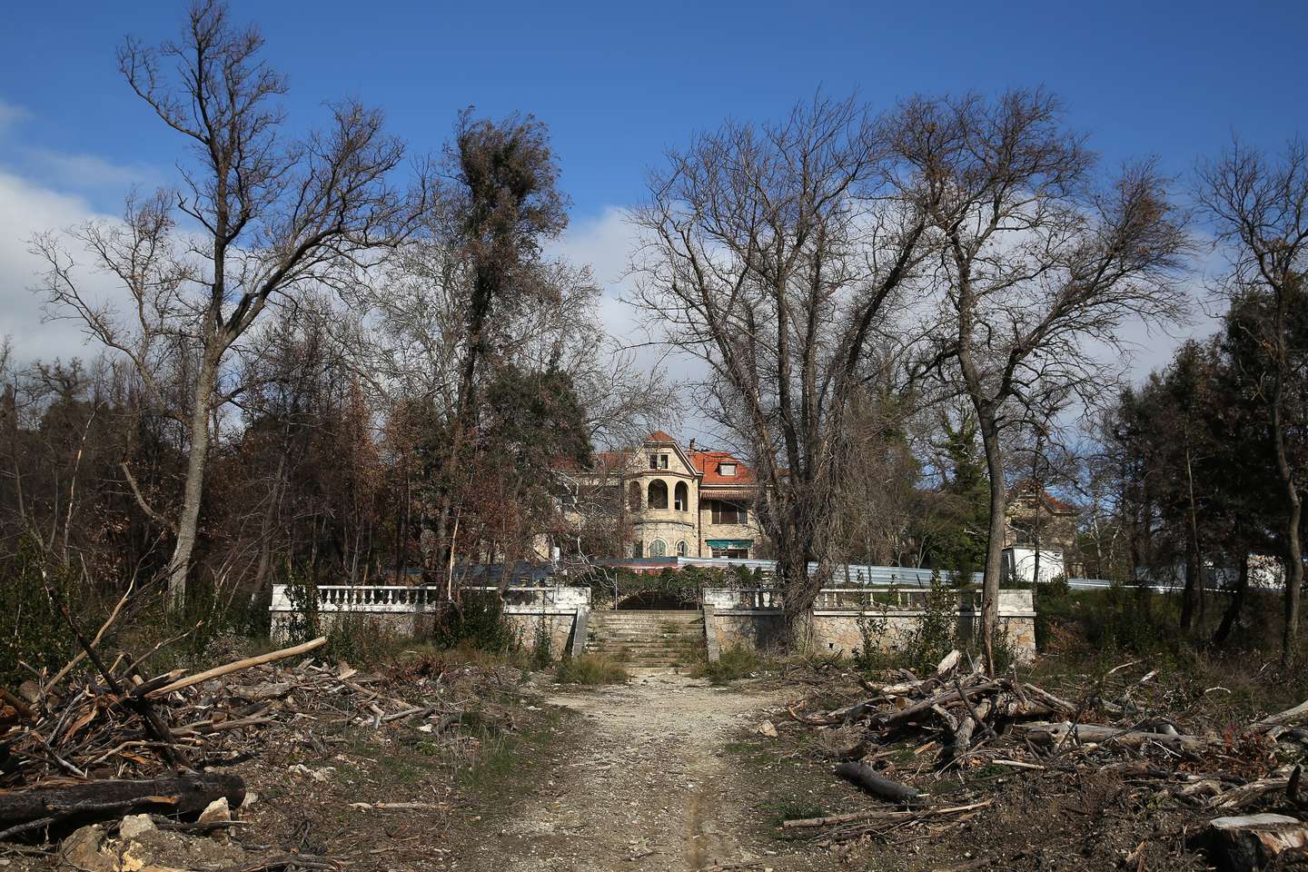 Preparations continue at Tatoi Palace ahead of Constantine II's funeral in Greece
