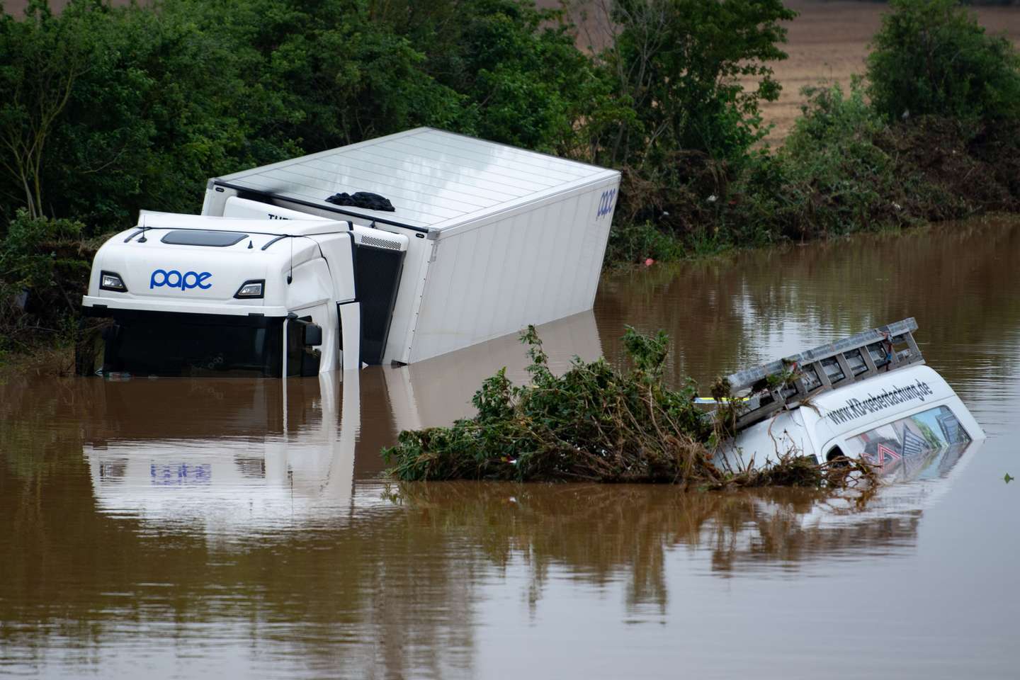 After the storm in North Rhine-Westphalia