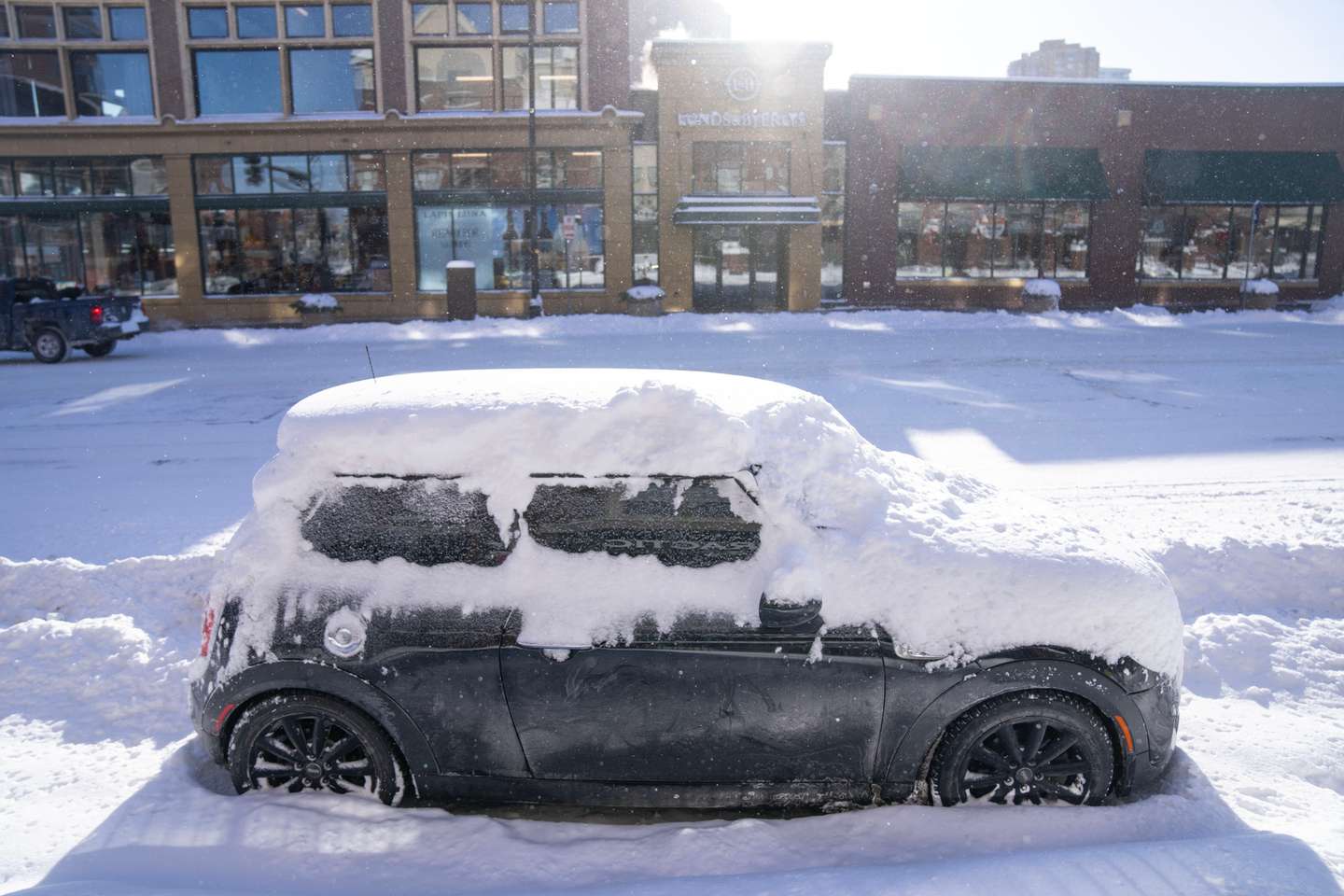 Winter storm, Minneapolis, December 2022