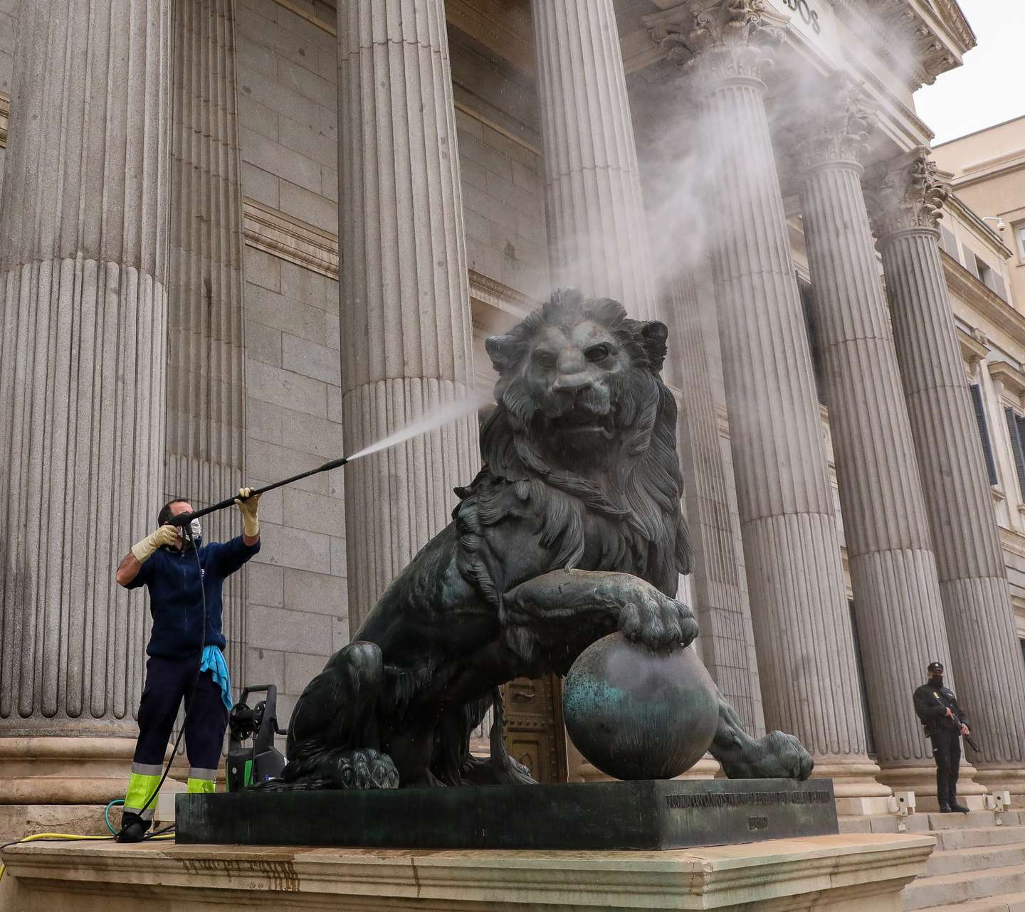 A "chuva de barro" em Madrid