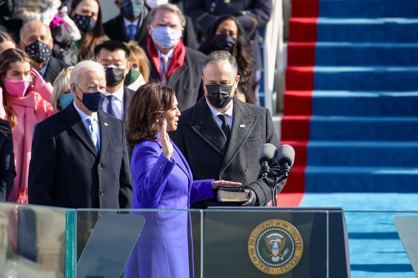 Joe Biden Sworn In As 46th President Of The United States At U.S. Capitol Inauguration Ceremony