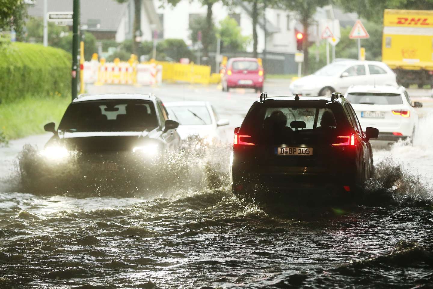 Thunderstorms in North Rhine-Westphalia