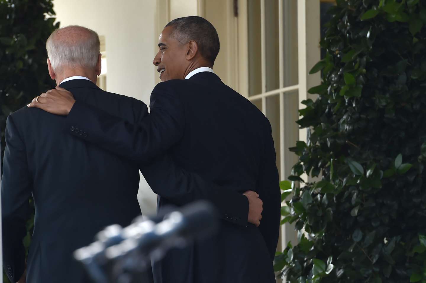 TOPSHOT-US-VOTE-OBAMA-REACTION