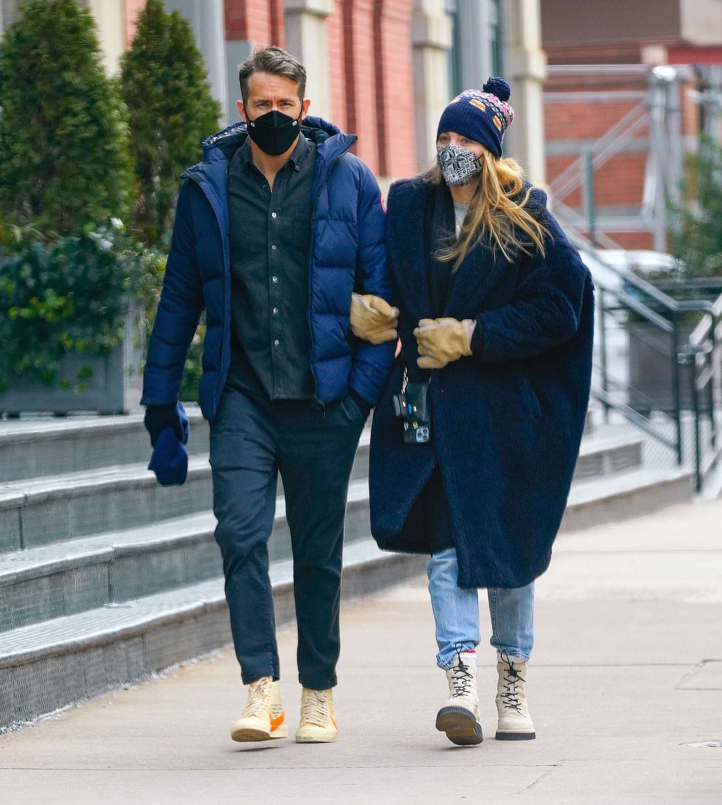 Celebrity Sightings In New York City - January 24, 2022
