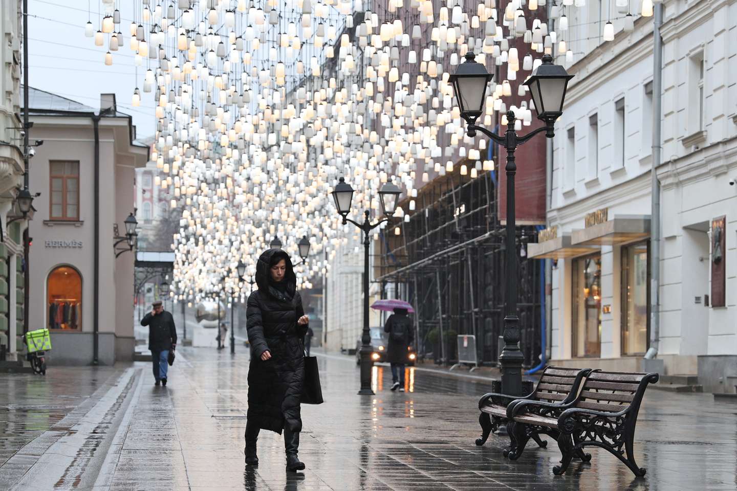 Moscow amid COVID-19 lockdown