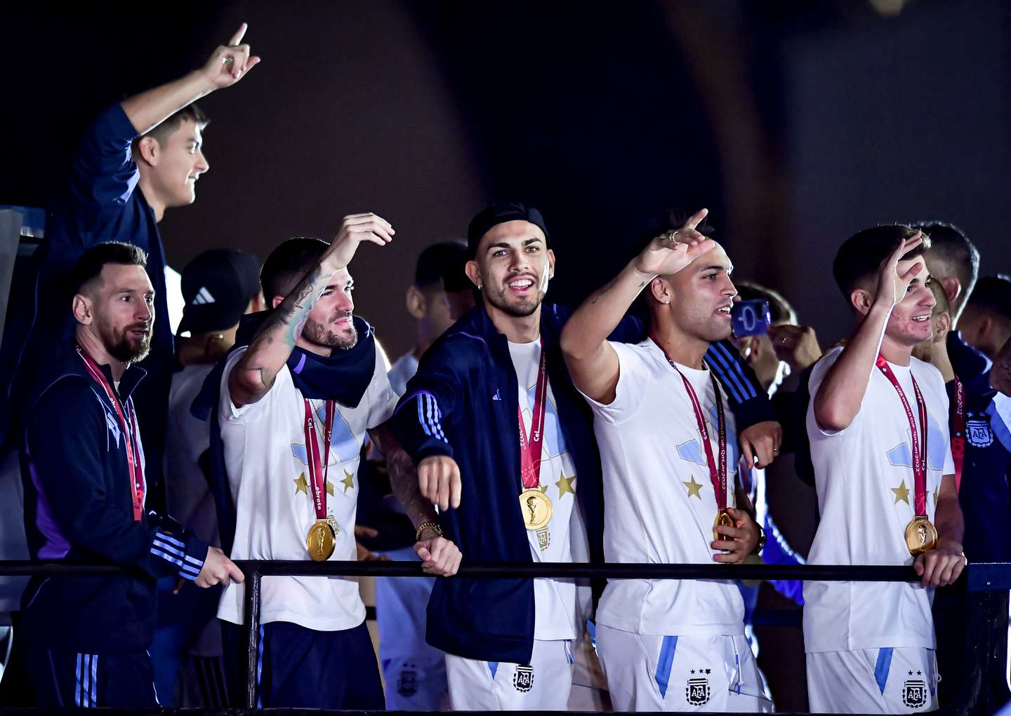 FIFA World Cup Qatar 2022 Winners Arrive to Buenos Aires