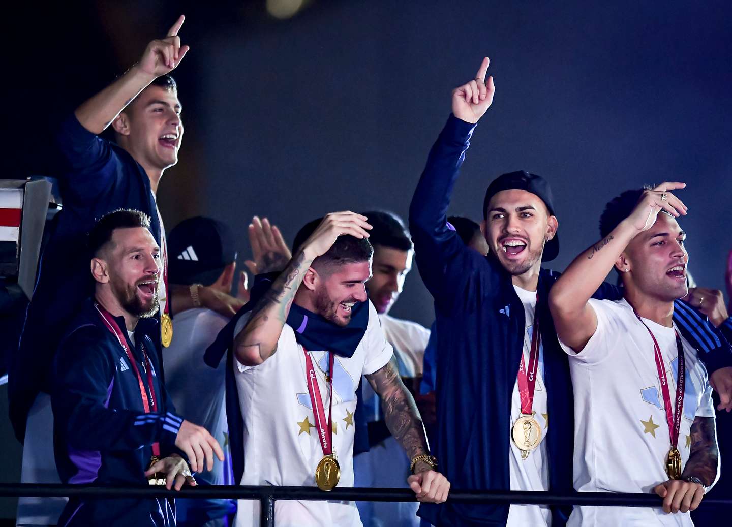 FIFA World Cup Qatar 2022 Winners Arrive to Buenos Aires