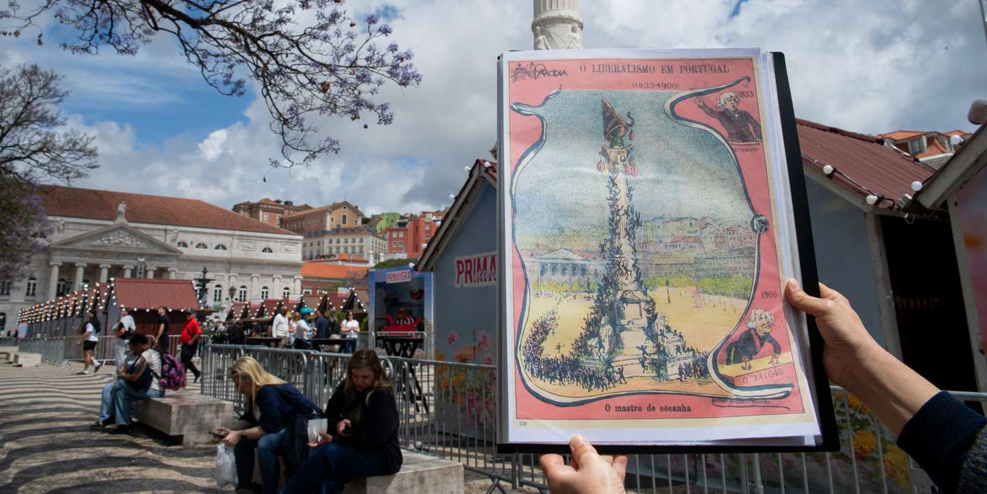 O cartoonista português mais reconhecido do século XIX (e talvez de sempre), Rafael Bordalo Pinheiro tomou a cidade onde nasceu como palco para a sua sátira