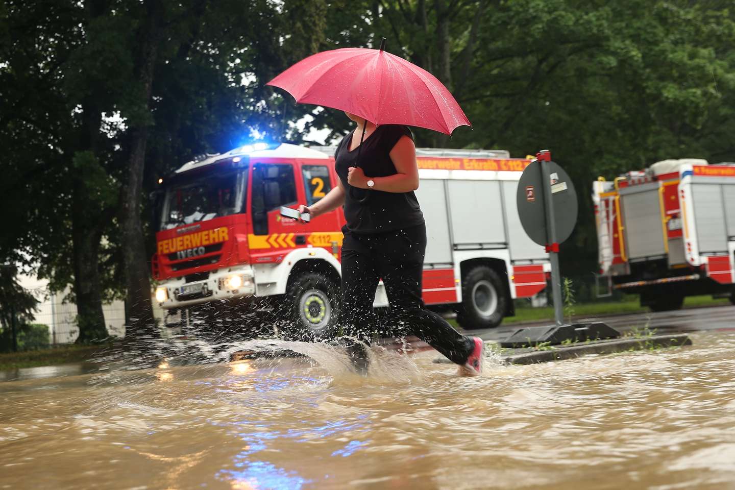 Thunderstorms in North Rhine-Westphalia