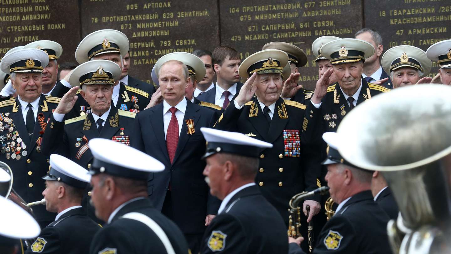 Russian President Vladimir Putin visits Sevastopol