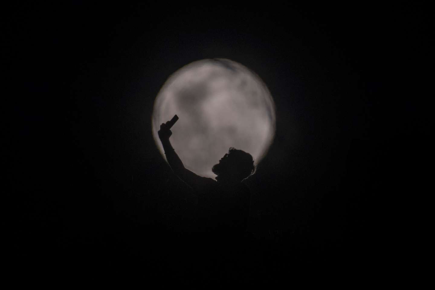 Wolf Moon First FUll Moon Of 2022