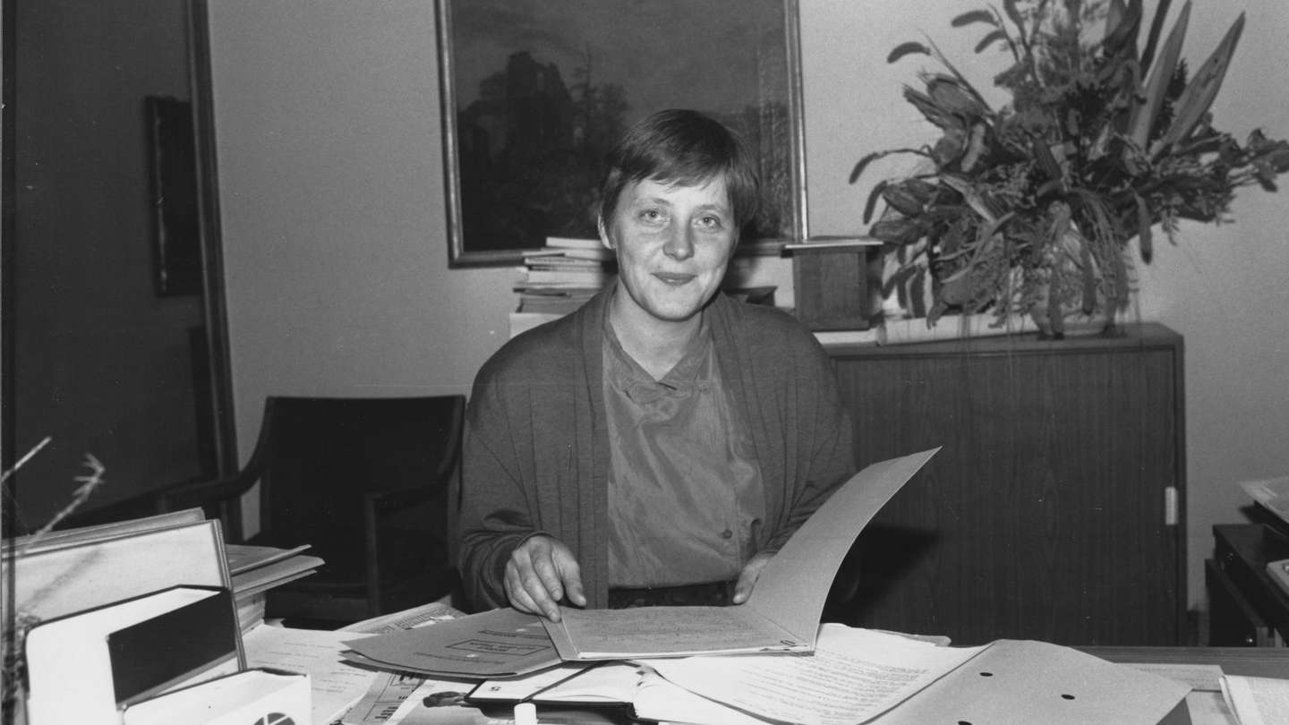 Merkel, Angela - Politikerin DDR