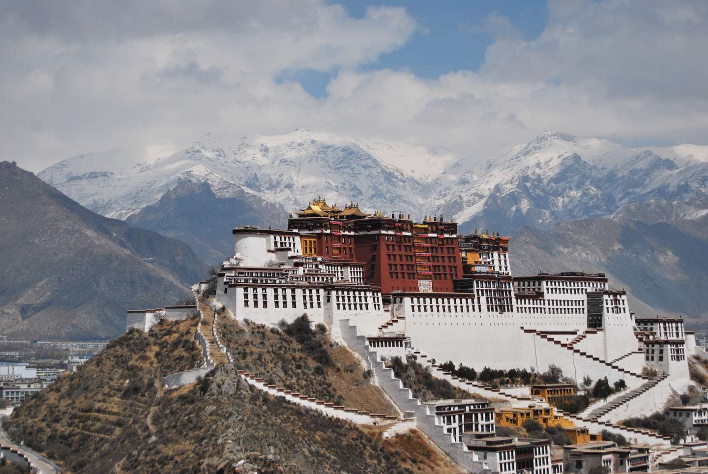 Potala Palace In Lhasa