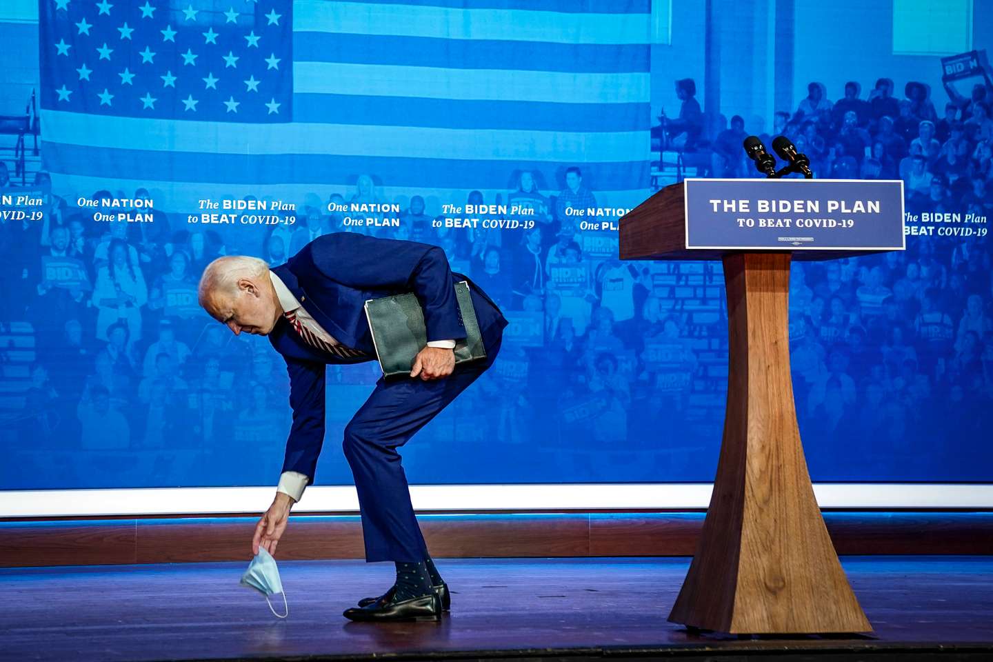 Joe Biden Delivers Remarks On Coronavirus In Delaware
