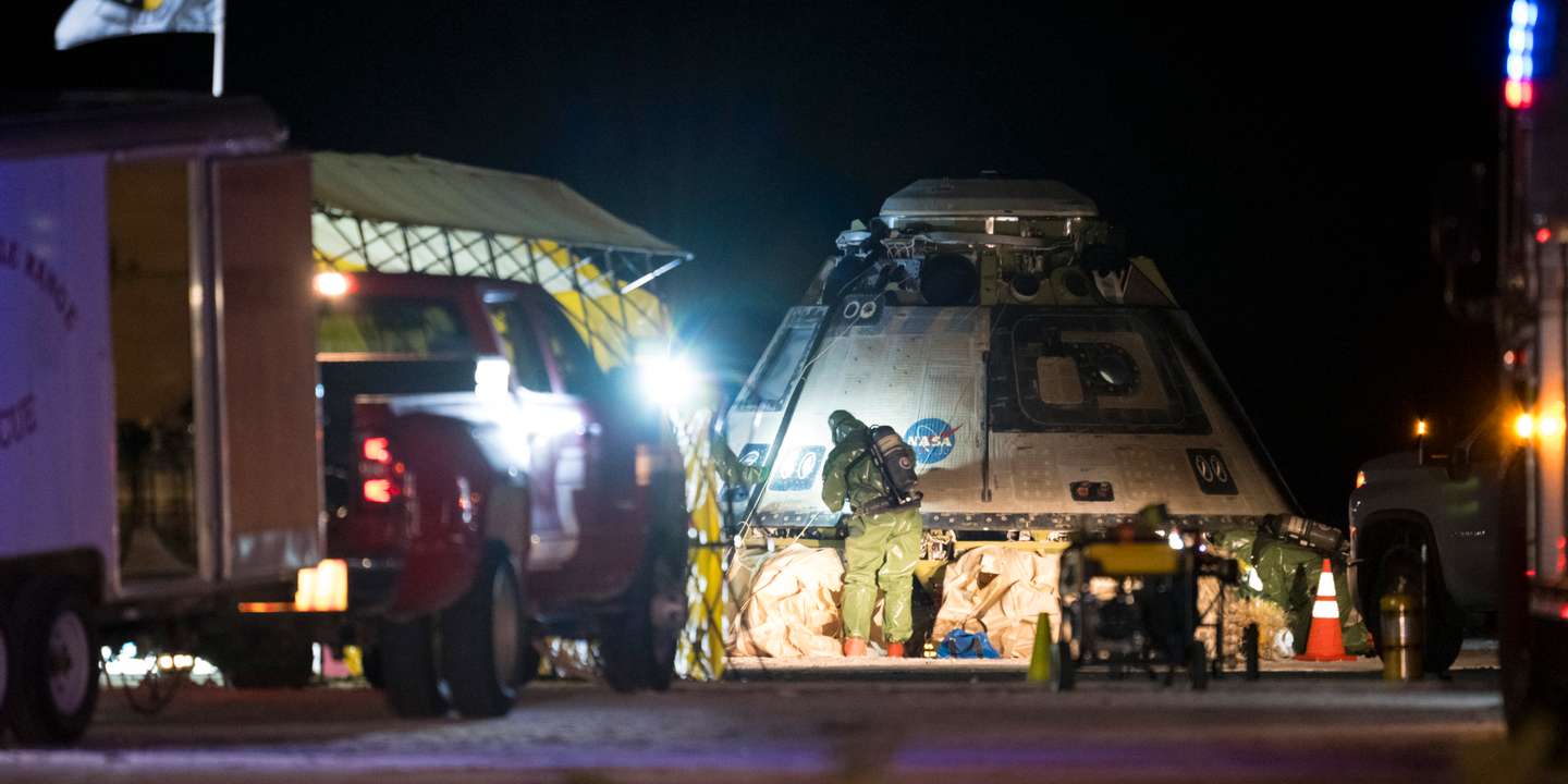 Regresso da Starliner à Terra