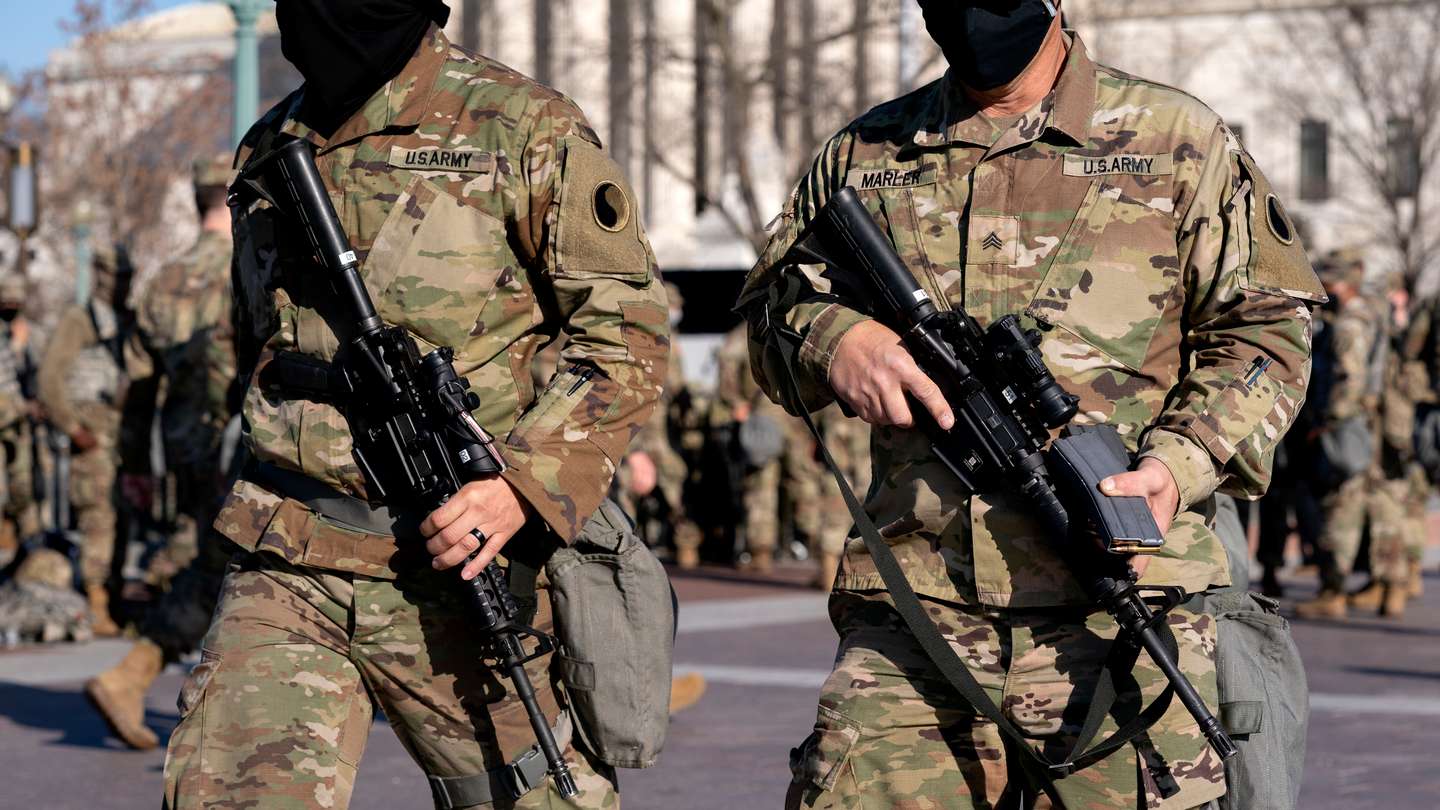 Washington, DC Prepares For Potential Unrest Ahead Of Presidential Inauguration