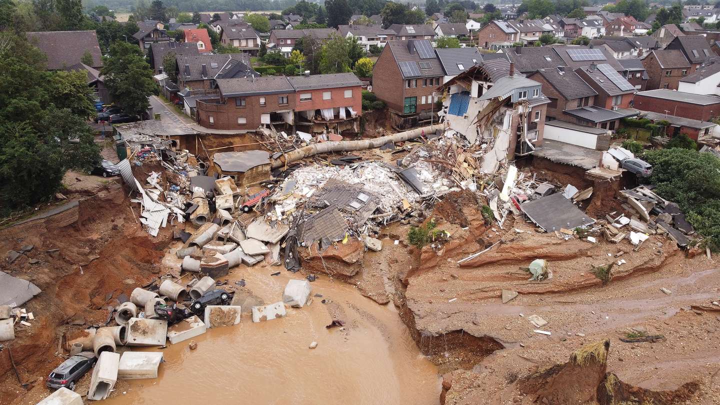 After the storm in North Rhine-Westphalia
