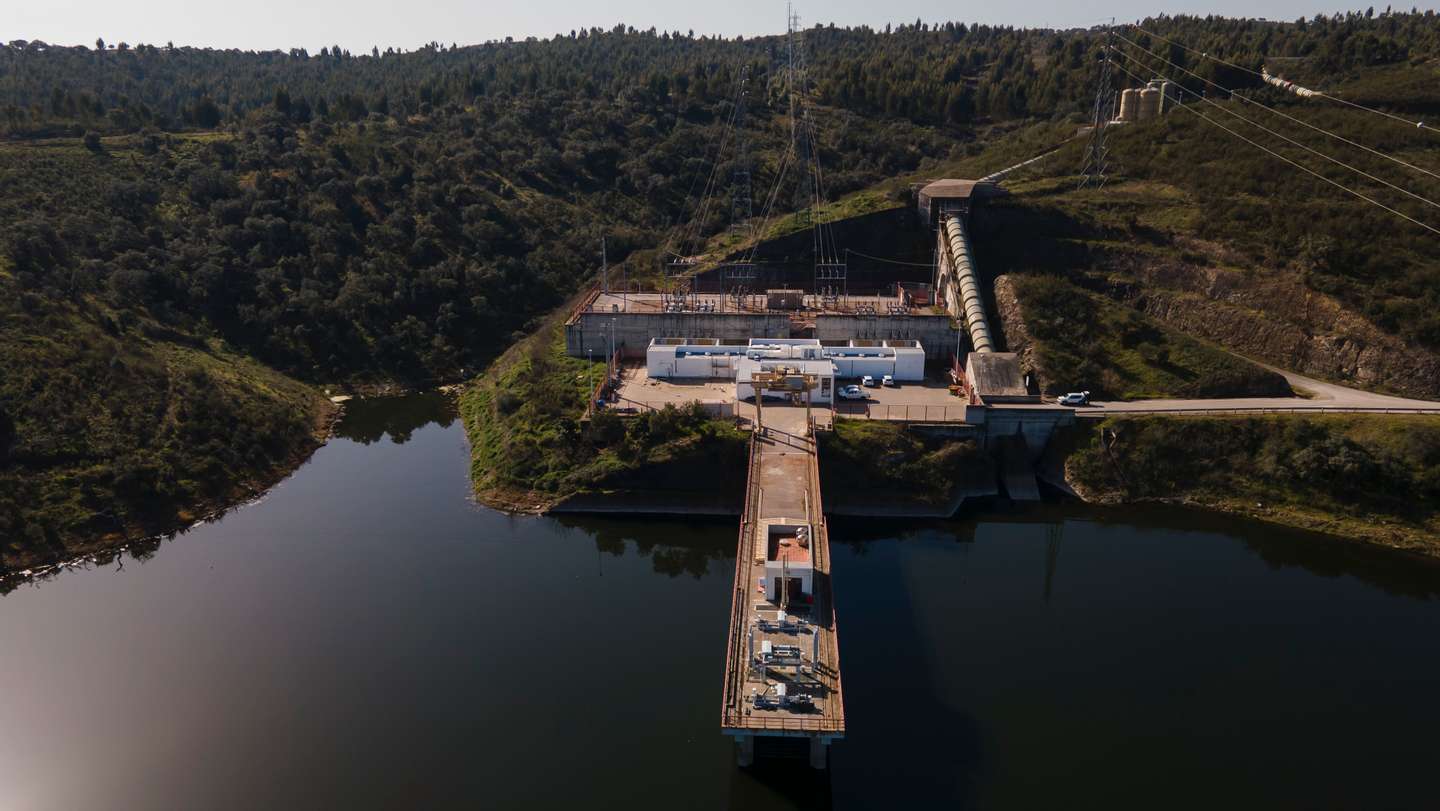 Reportagem sobre a influência da Barragem do Alqueva na agricultura do Alentejo. Reportagem sobre um olival de produção intensiva perto da Beja. Alqueva, Beja, 10 de fevereiro de 2022. JOÃO PORFÍRIO/OBSERVADOR