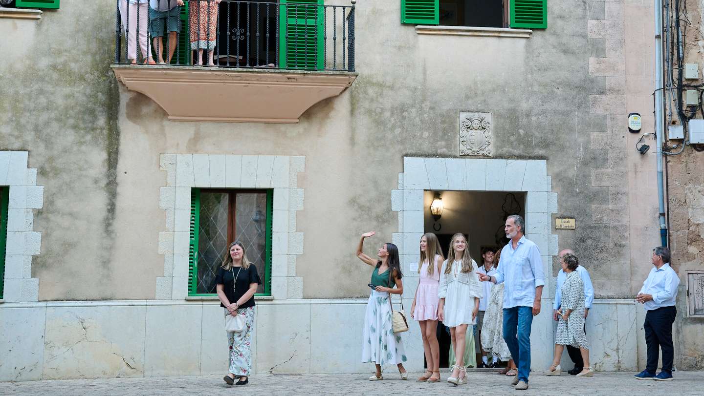Spanish Royal Family Visit The Cartuja Of Valldemossa