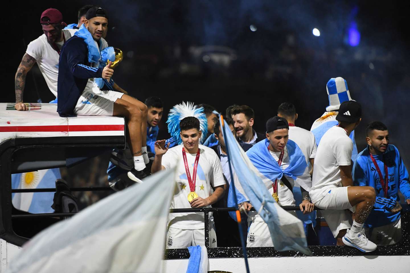 FIFA World Cup Qatar 2022 Winners Arrive to Buenos Aires