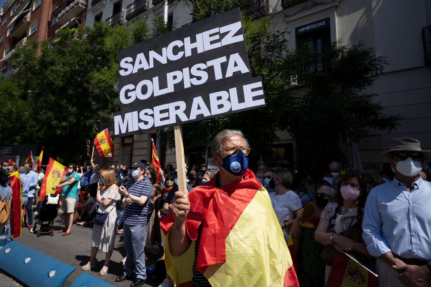 Demonstration Against The Pardons Of The Catalan Political Prisoners