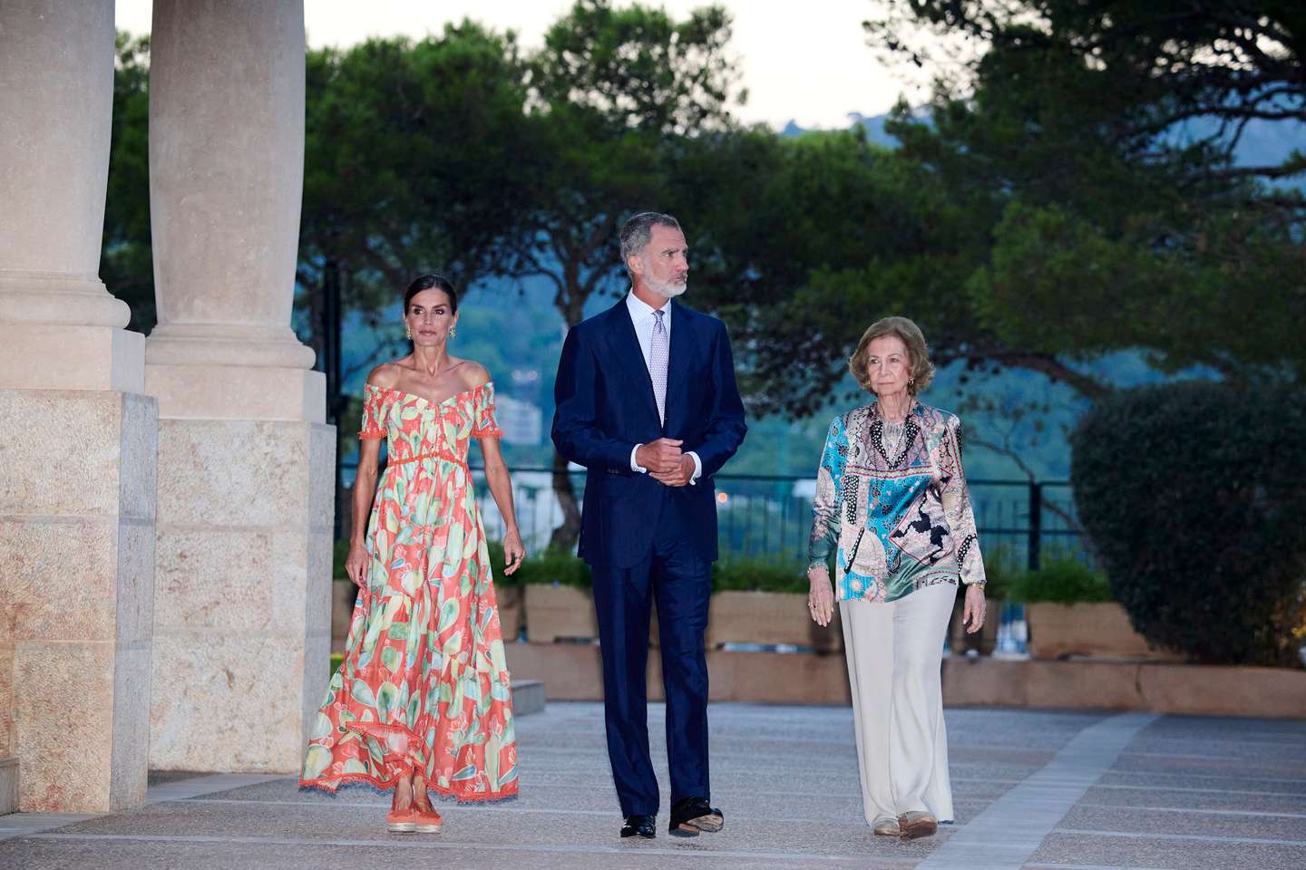 Spanish Royals Host Dinner For Authorities In Palma De Mallorca