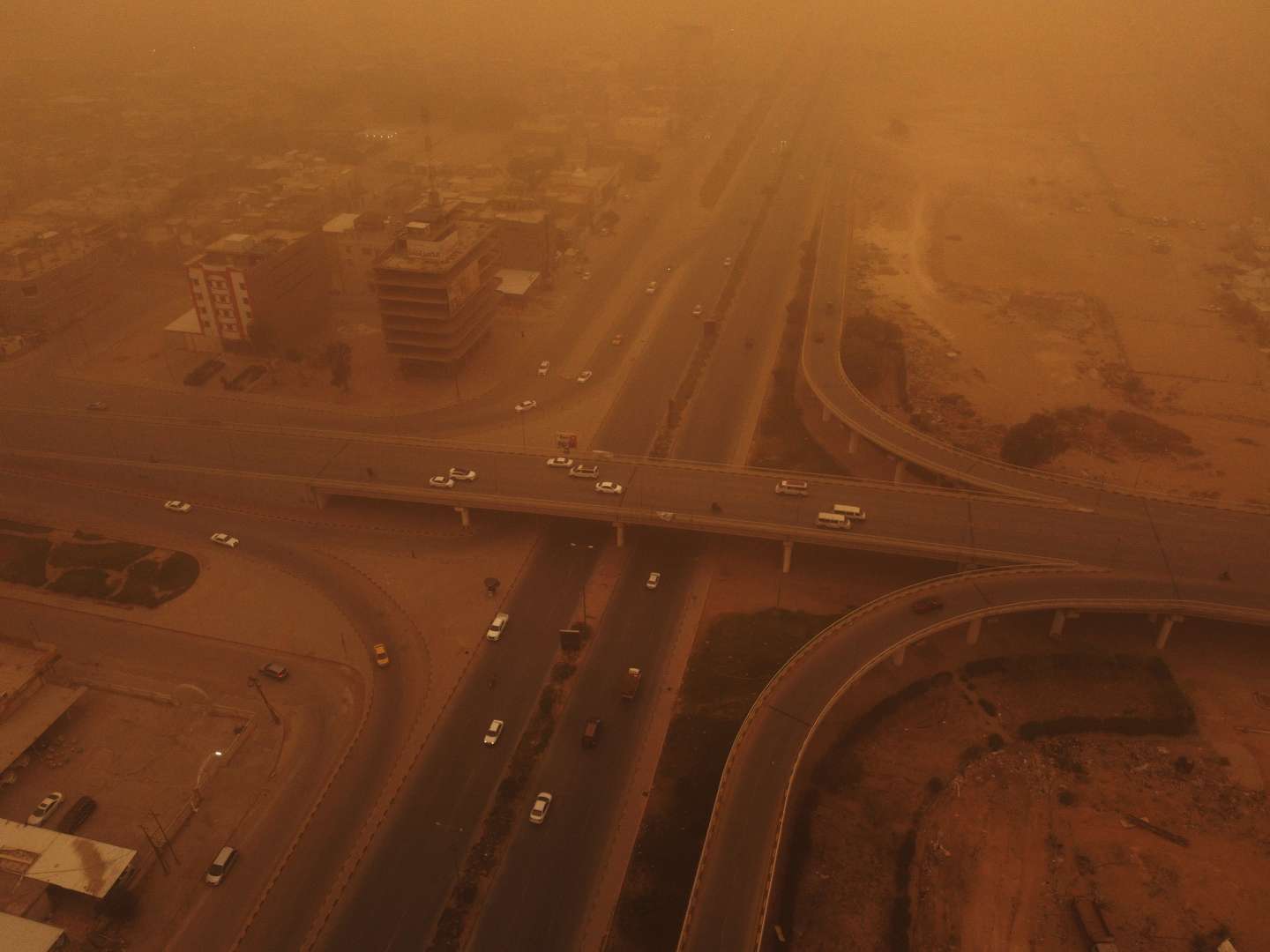 Sandstorm in Iraq