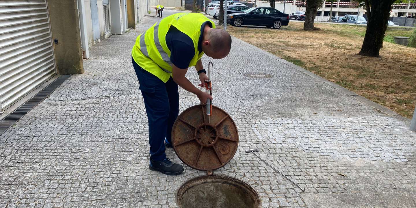 Reportagem em Águas Santas sobre praga de baratas