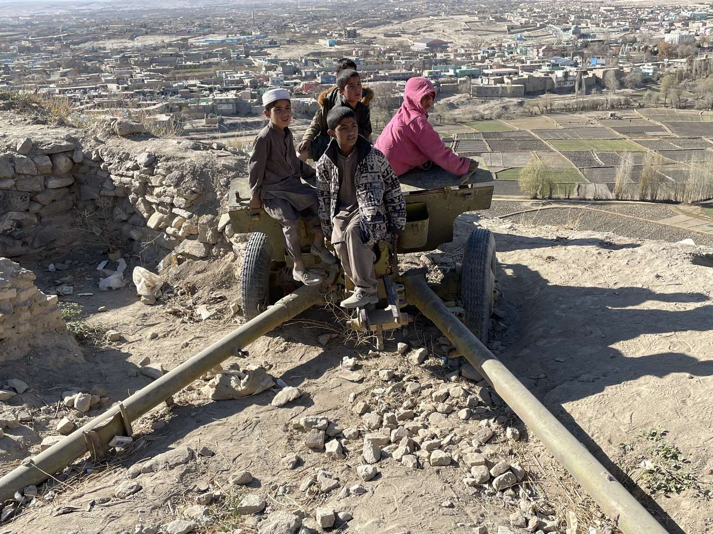 Traces of wars in Afghanistan's historic city of Ghazni