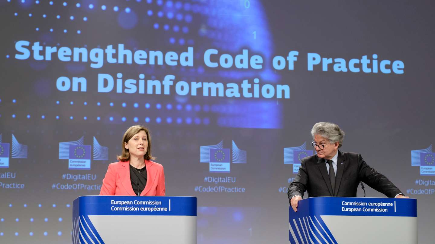 Commission Welcomes The New Stronger Code Of Practice On Disinformation