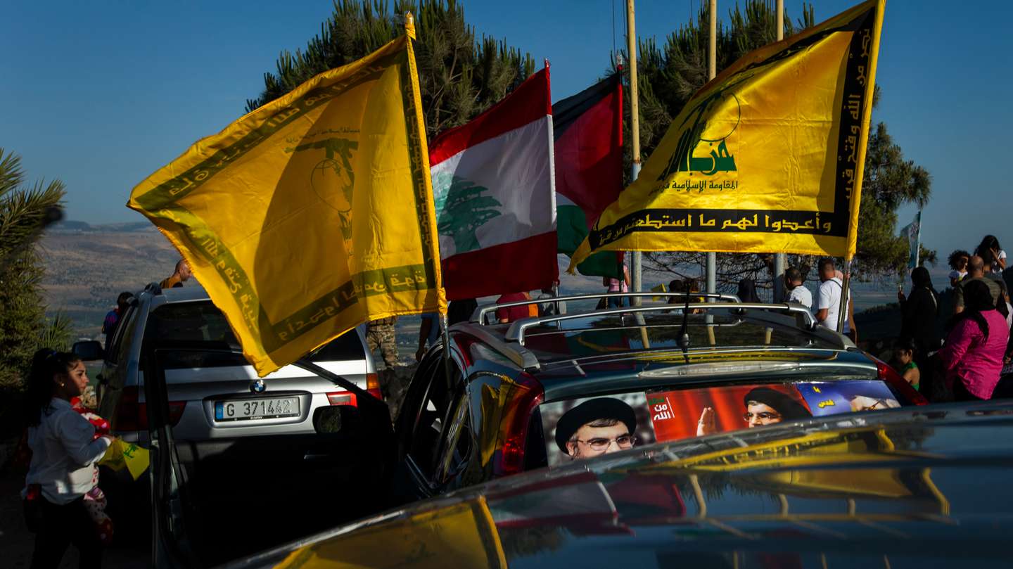 Protesters Gather At Lebanon-Israel Border For Second Day