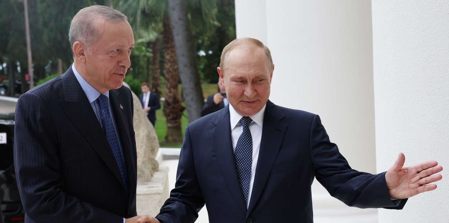 Recep Tayyip Erdogan - Vladimir Putin meeting in Sochi