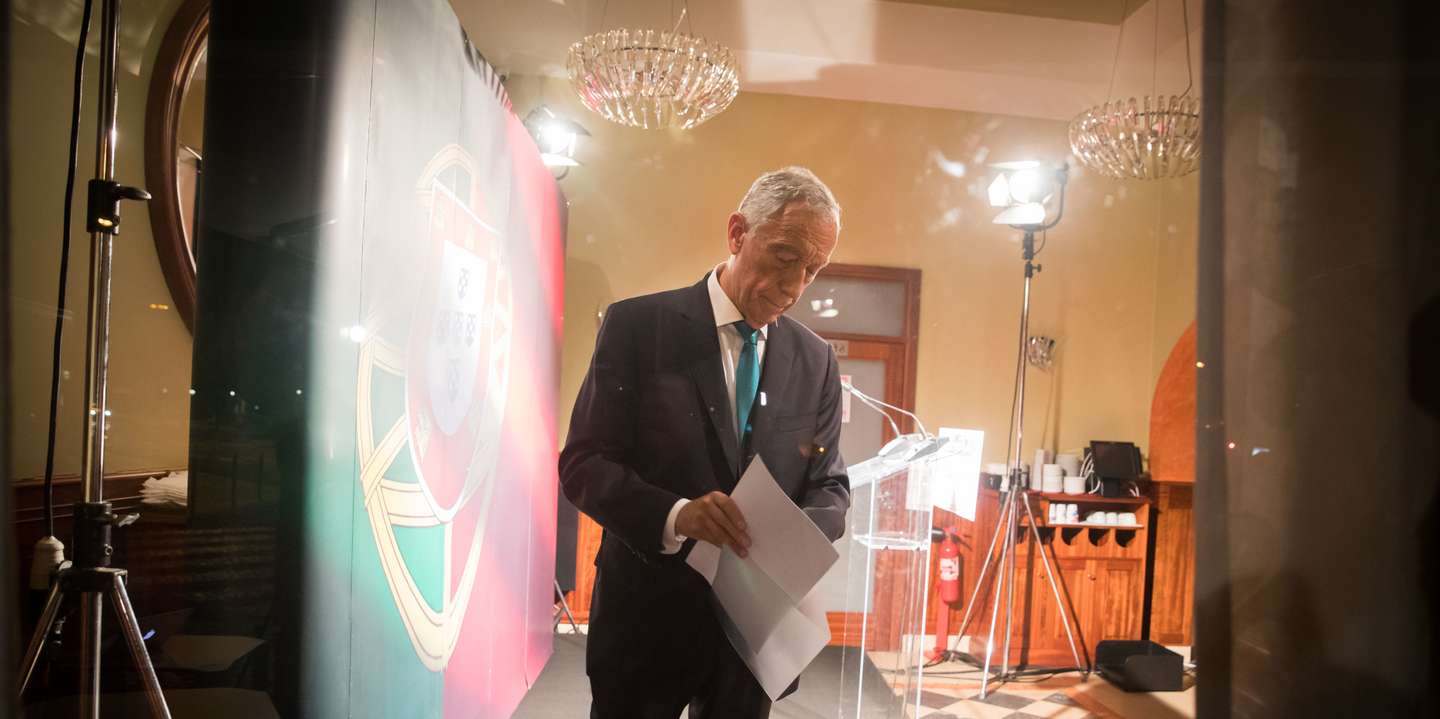 Candidatura foi apresentada numa pastelaria a 100 metros do Palácio de Belém.
