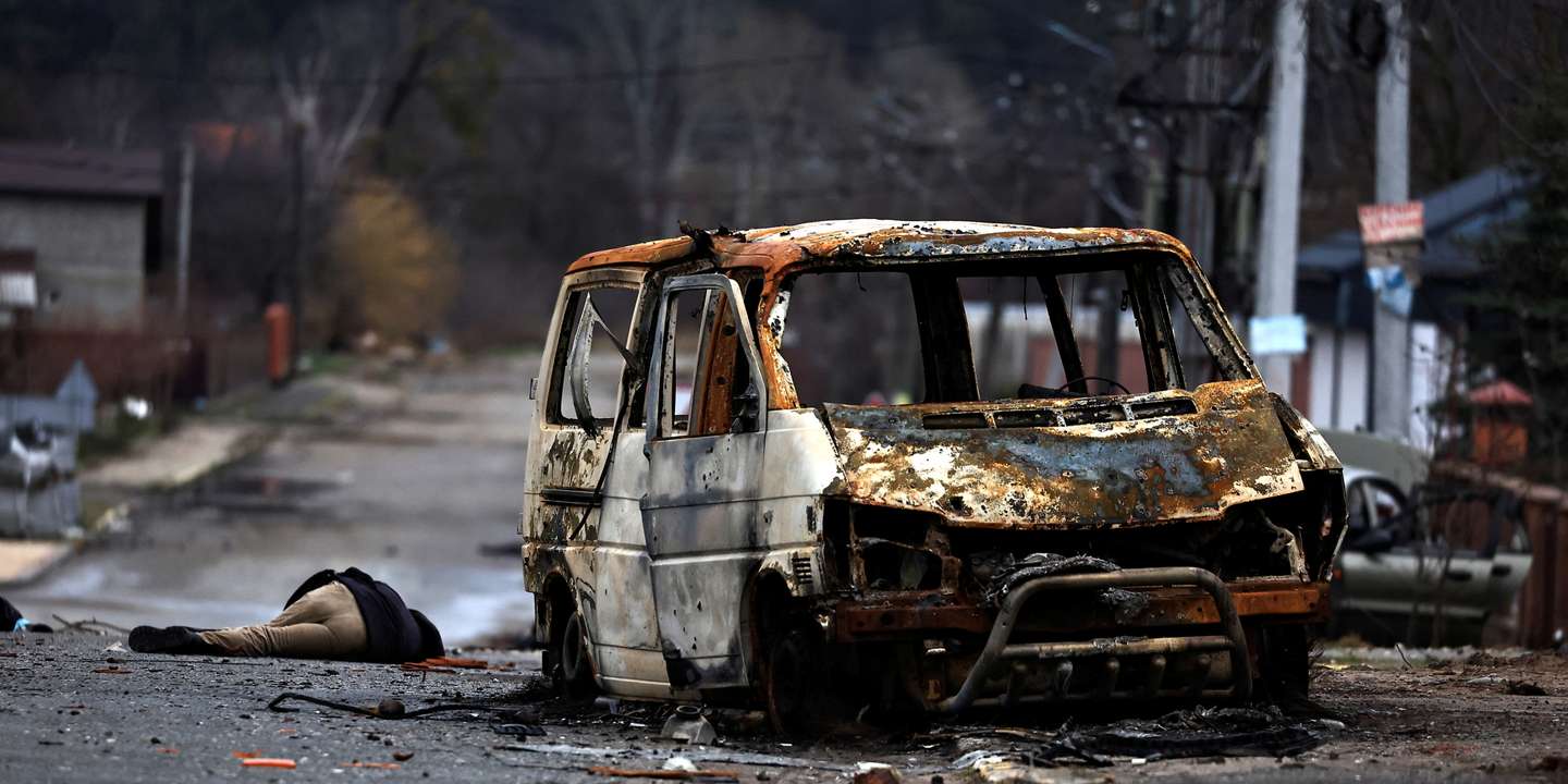 Bucha tornou-se um dos espelhos da ação destrutiva dos militares russos em território ucraniano