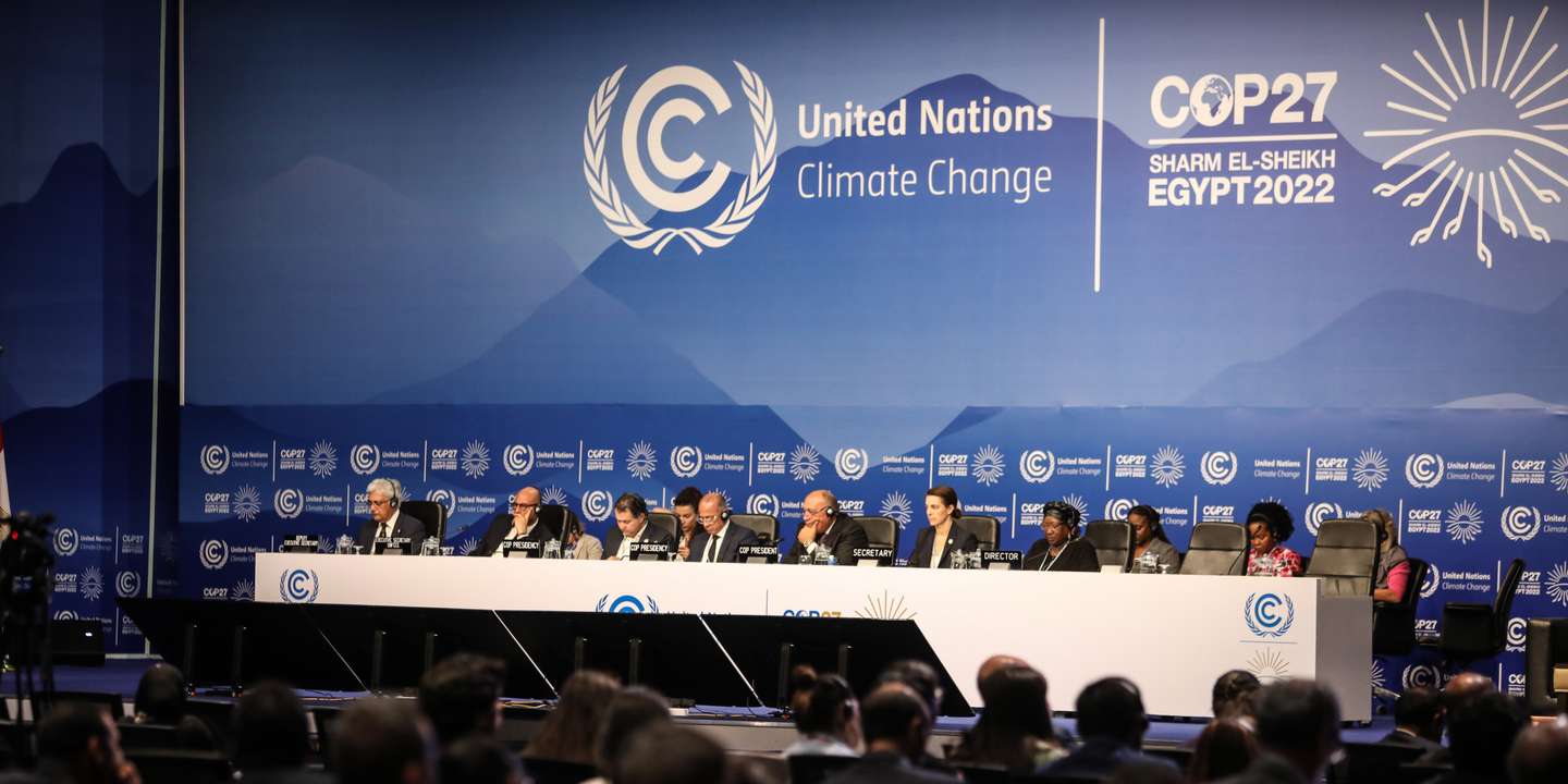 UN climate summit COP27 in Egypt