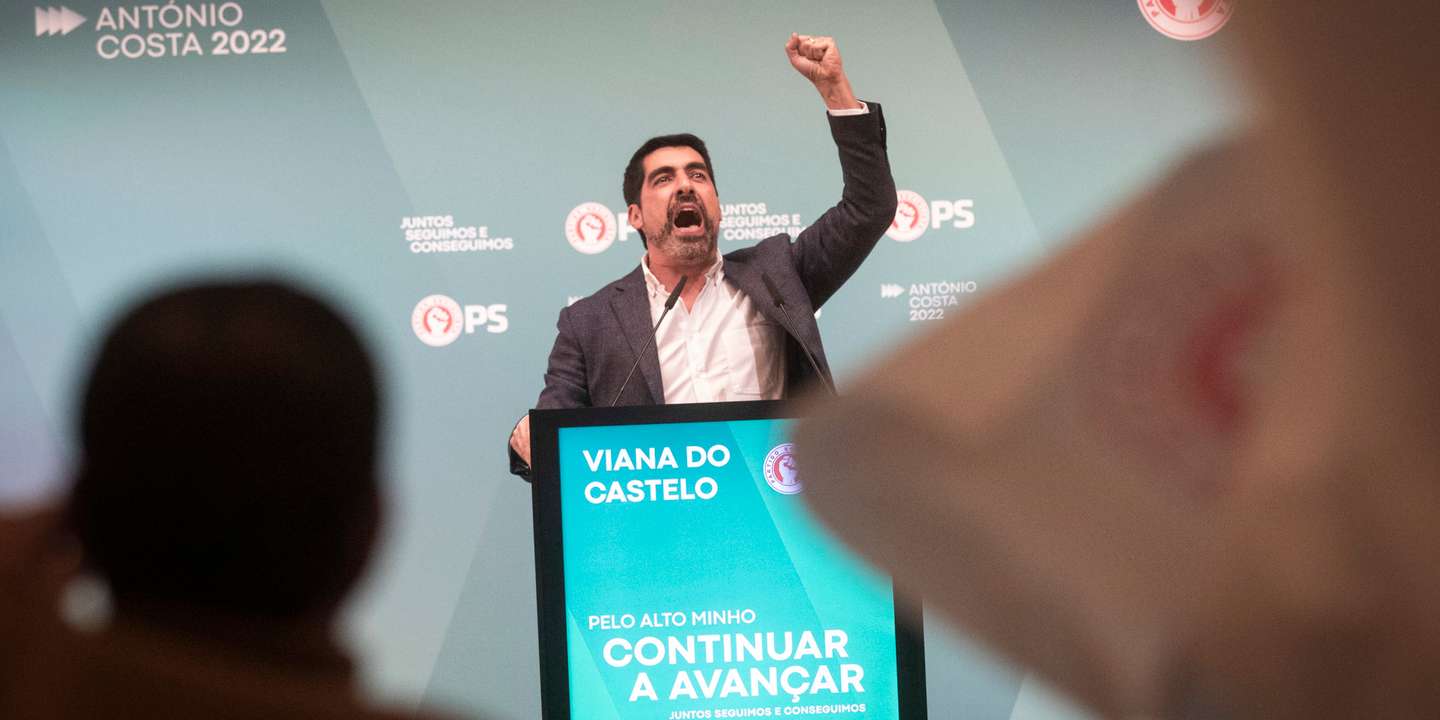 Campanhas para as eleições legislativas de 2022: Comício em Viana do Castelo do candidato pelo Partido Socialista, António Costa, secretário-geral do PS e candidato a primeiro-ministro. As eleições legislativas realizam-se no próximo dia 30 de janeiro de 2022. Viana do Castelo, 23 de janeiro de 2022. JOÃO PORFÍRIO/OBSERVADOR