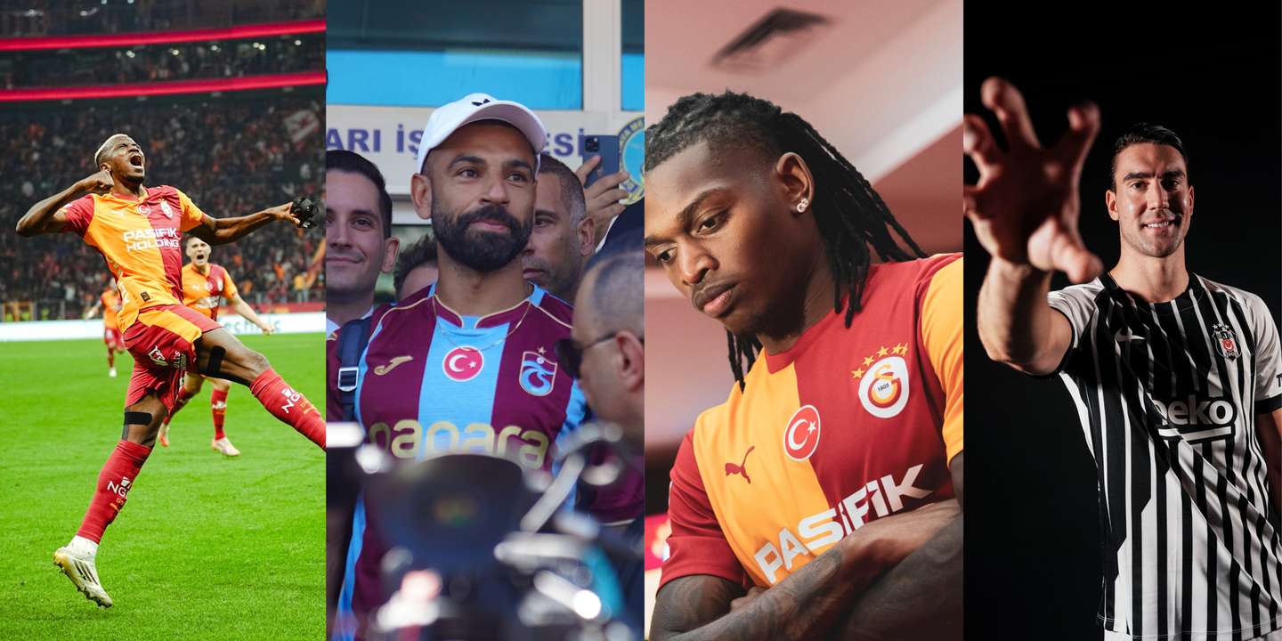 Rafael Leão foi a última grande chegada ao campeonato turco