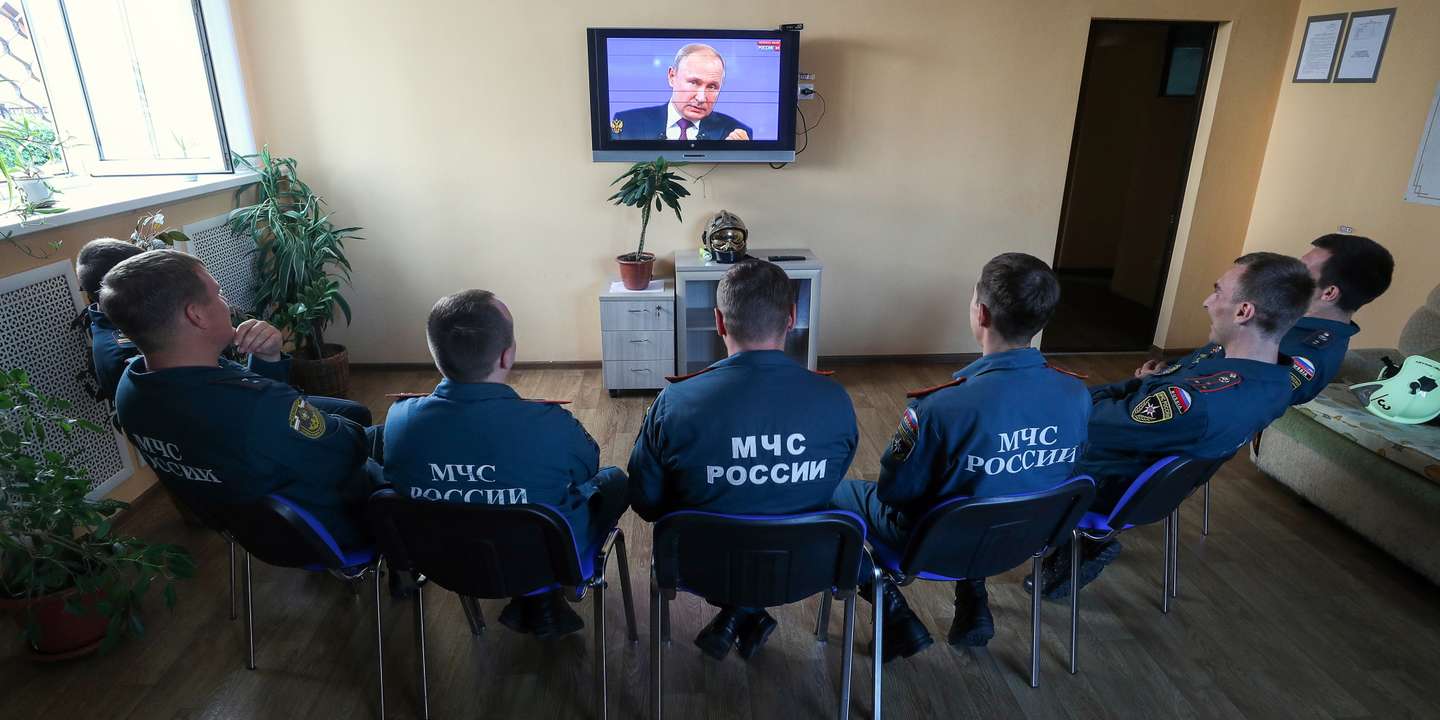 Russian President Putin's annual televised phone-in broadcast in Kazan