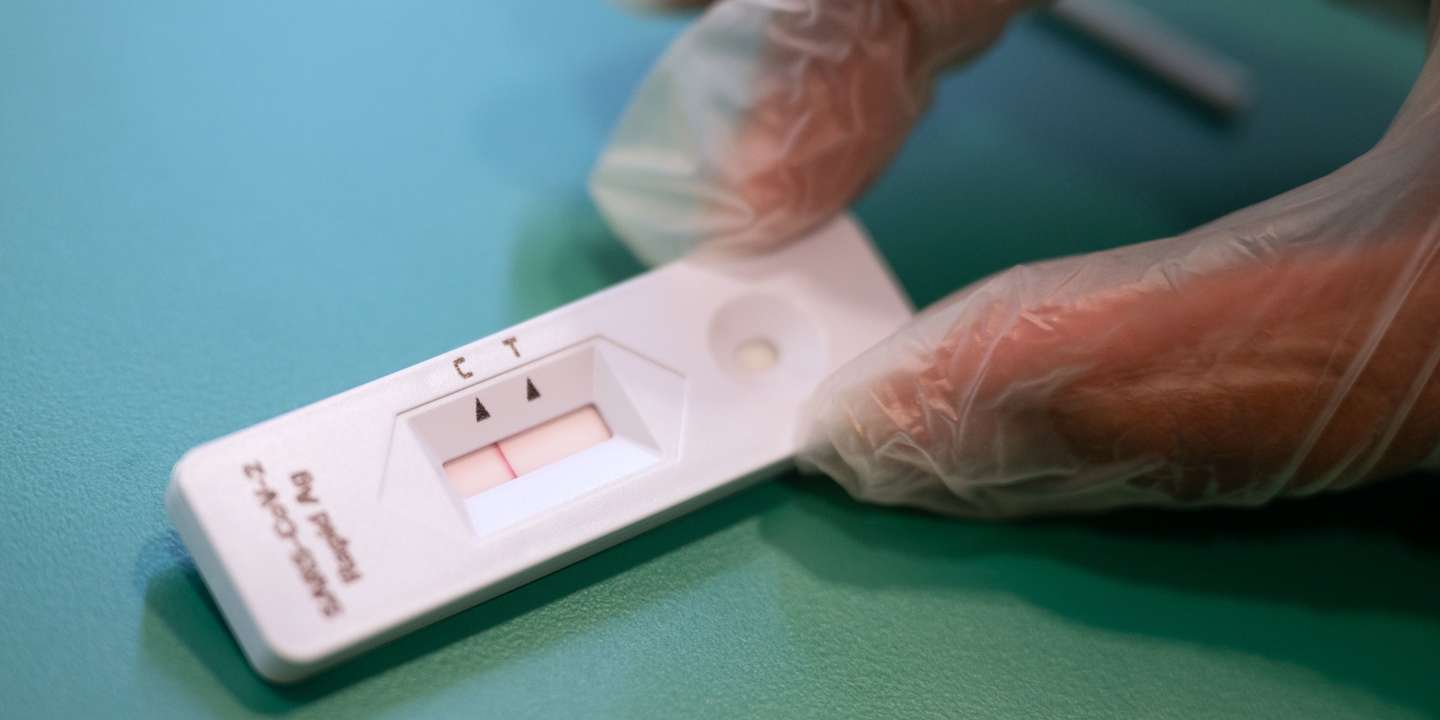 Coronavirus - Rapid test in pharmacy