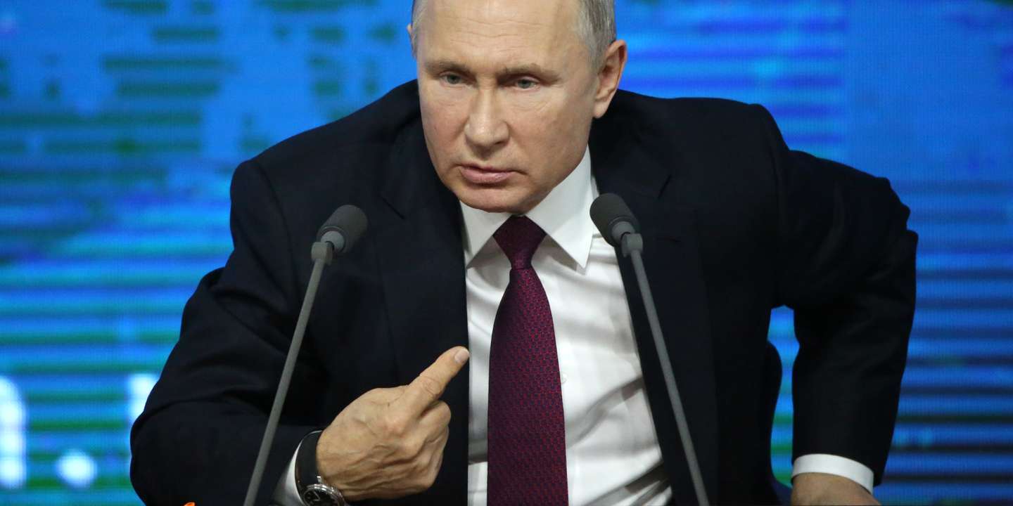 Russian President Vladimir Putin holds his Annual Press Conference in Moscow
