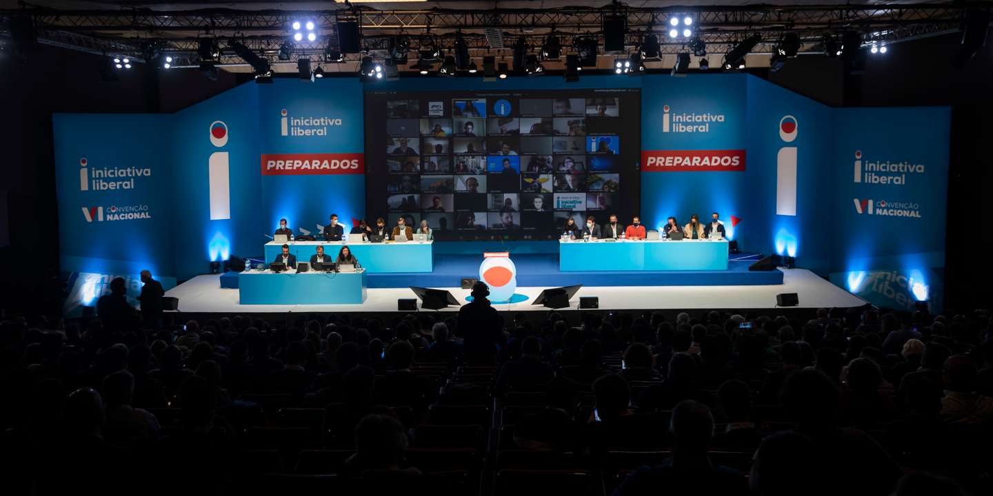 VI Convenção da Iniciativa Liberal - IL. O partido reúne em convenção no Centro de Congressos de Lisboa. Lisboa, 11 de dezembro de 2021. JOÃO PORFÍRIO/OBSERVADOR