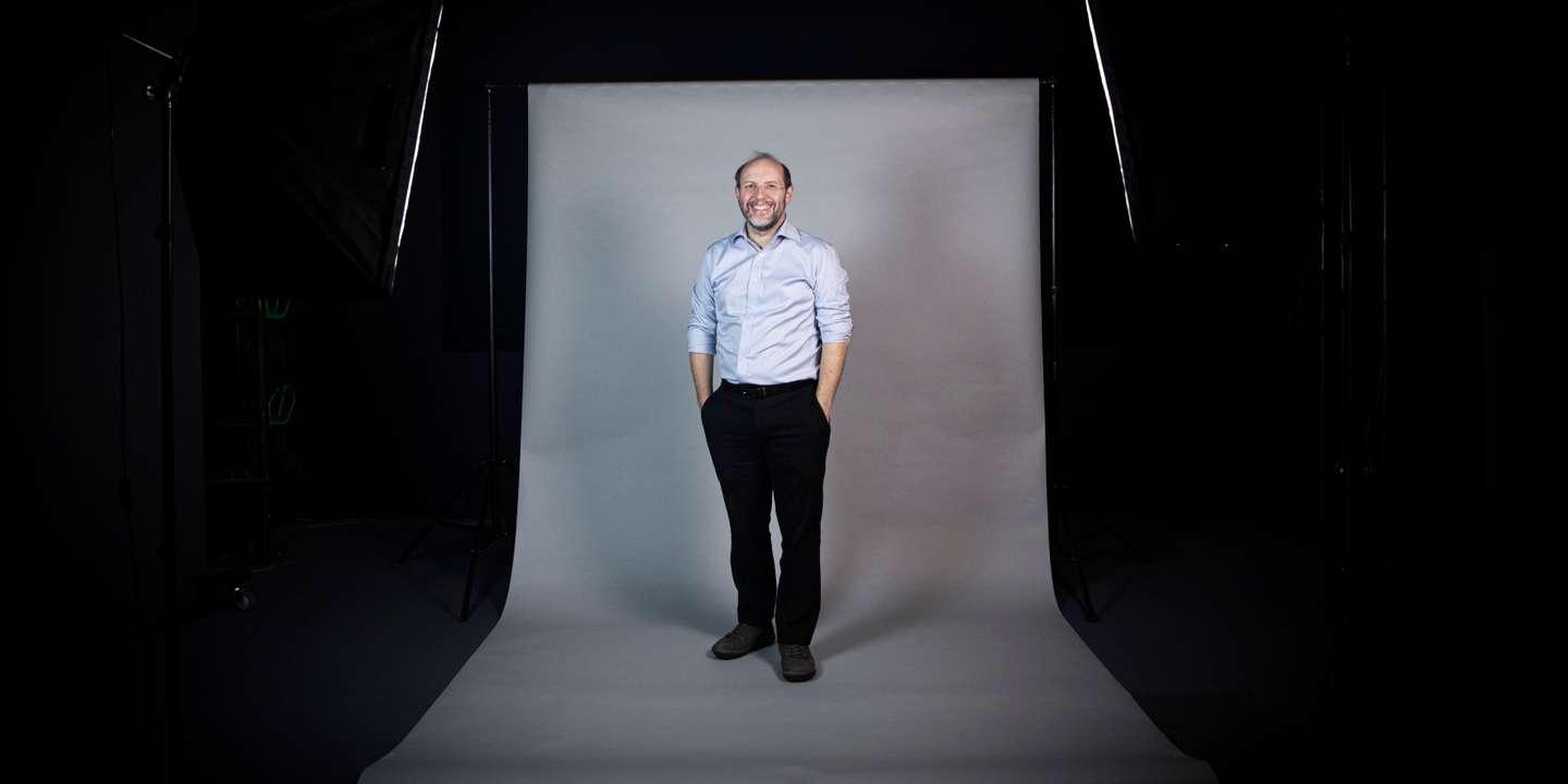 Entrevista a Rui Tavares, fundador do partido Livre, à Rádio Observador. Rui Tavares será o cabeça de lista do partido por Lisboa, Lisboa, 30 de dezembro de 2021. JOÃO PORFÍRIO/OBSERVADOR