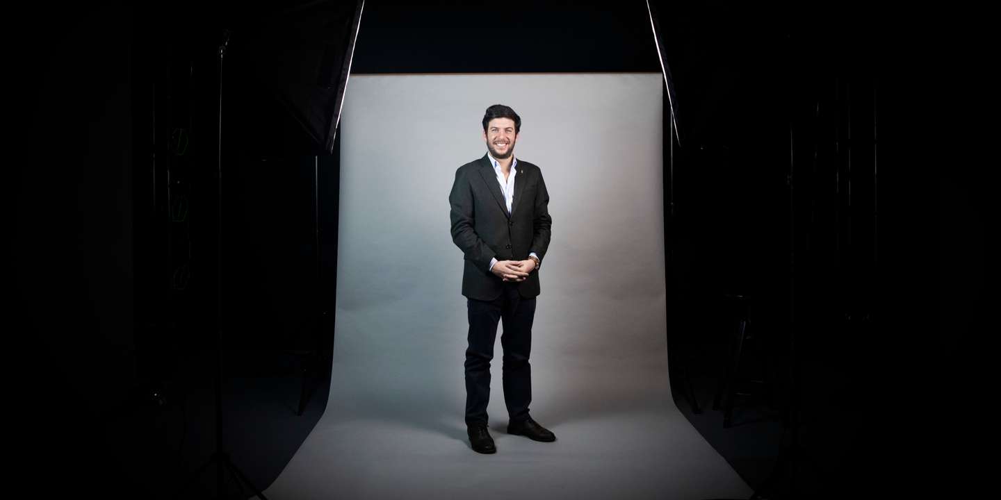 Entrevista a Francisco Rodrigues dos Santos, presidente do CDS-PP, à Rádio Observador. Lisboa, 4 de janeiro de 2022. JOÃO PORFÍRIO/OBSERVADOR