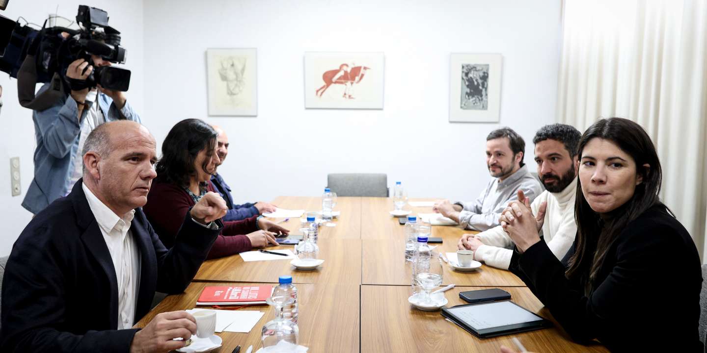 Mariana Mortágua e Paulo Raimundo estiveram juntos na ronda de encontros à esquerda promovidos pelo Bloco